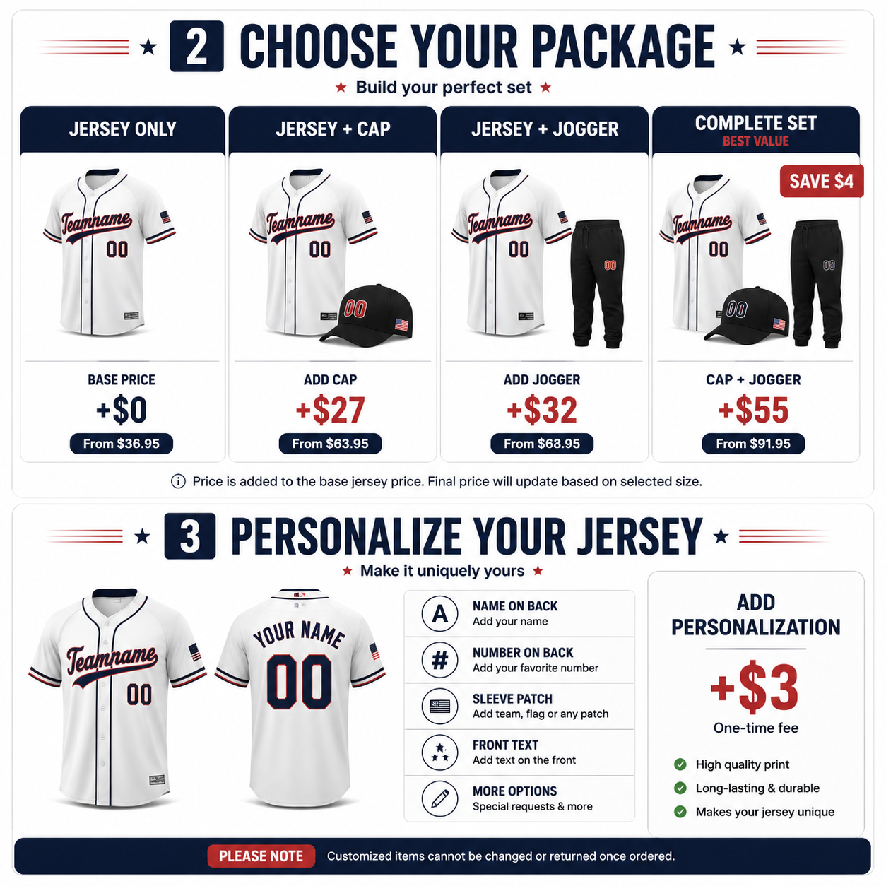 Orlando Magic Unifrom 25-26 Baseball Jersey 3 - Unicasport Orlando Magic Unifrom 25-26 Baseball Jersey - Image 3