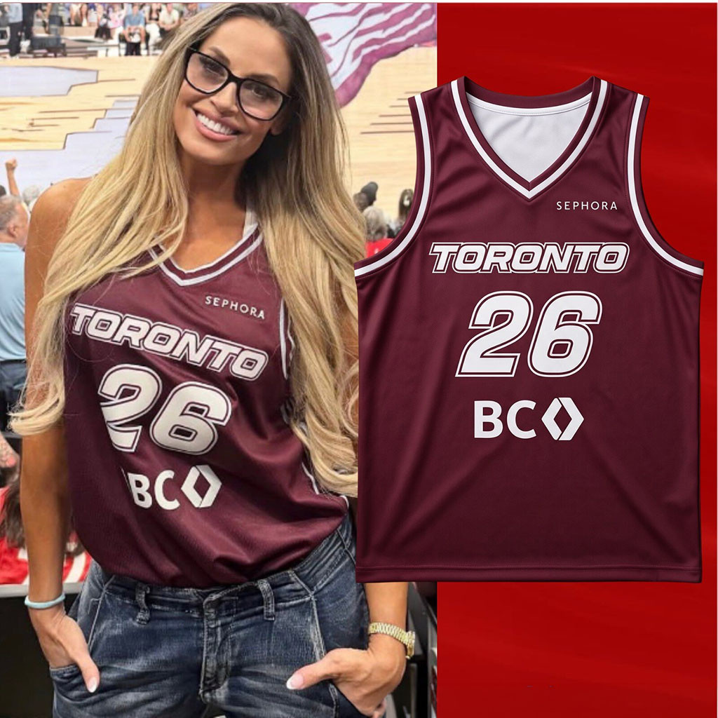 WWE Famer Trish Stratus Toronto Tempo Explorer Edition Basketball Jersey WWE Merch Fan Gear 1 - Unicasport WWE Famer Trish Stratus Toronto Tempo Explorer Edition Basketball Jersey WWE Merch Fan Gear
