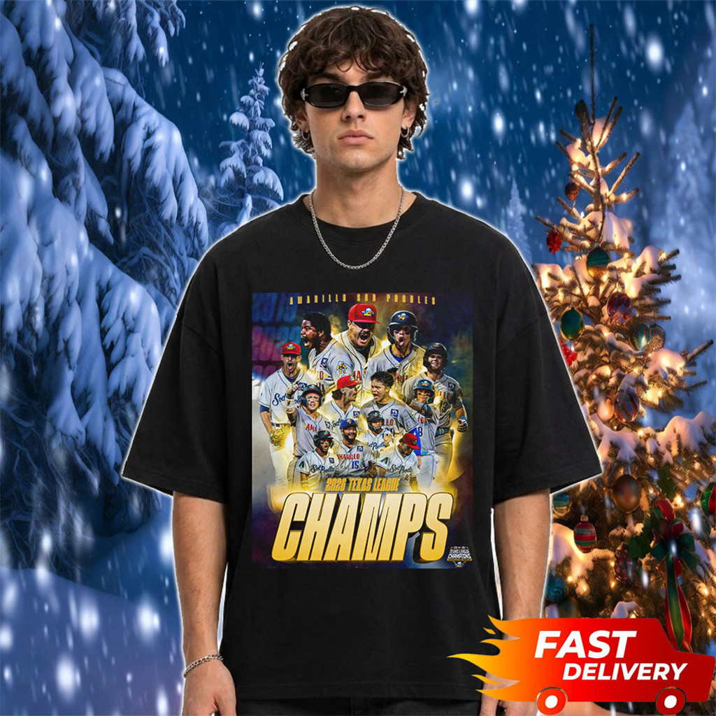Congrats Amarillo Sod Poodles Champions 2026 Texas League T-Shirt Black Poodles Merch Fan Gifts 1 - Unicasport Congrats Amarillo Sod Poodles Champions 2026 Texas League T-Shirt Black Poodles Merch Fan Gifts