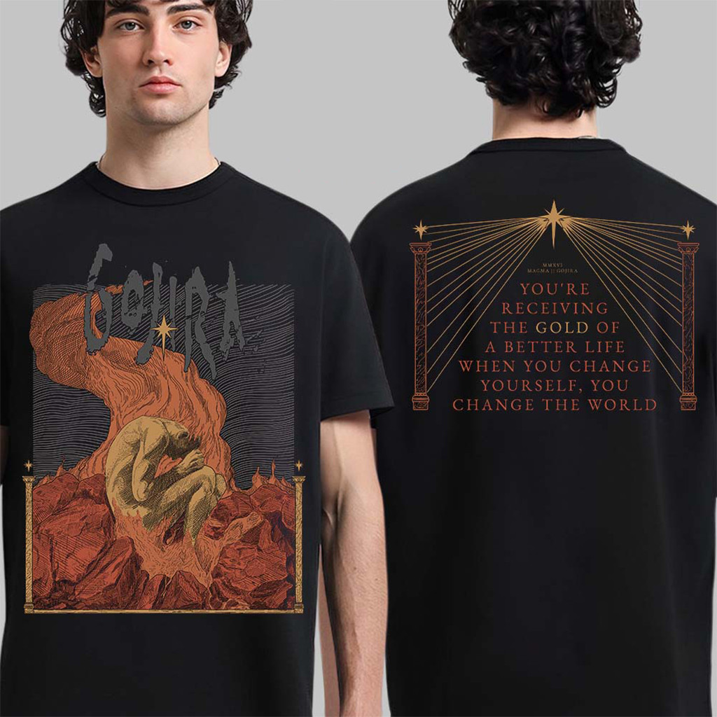 Gojira 10th Anniversary Of MAGMA T-Shirt Gojira Merch Best Gift For Band Fans 1 - Unicasport Gojira 10th Anniversary Of MAGMA T-Shirt Gojira Merch Best Gift For Band Fans