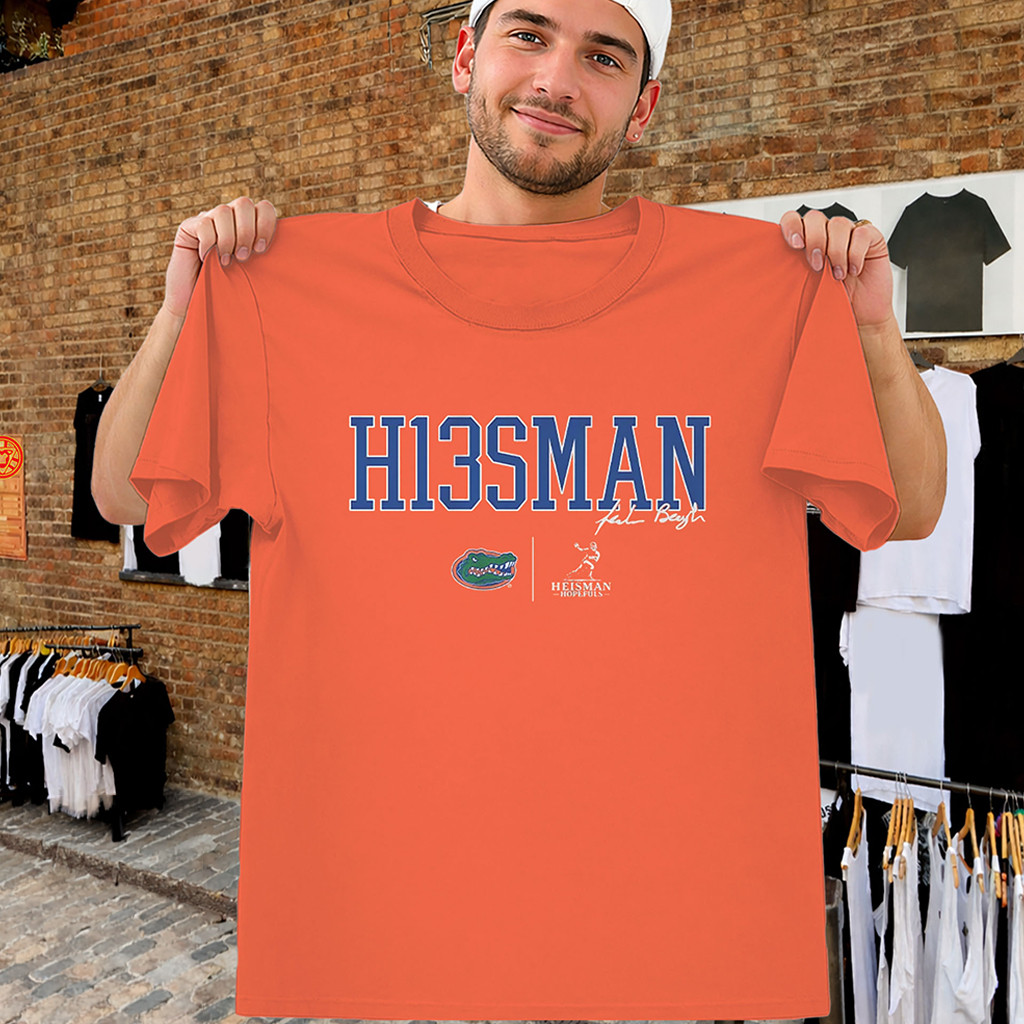H13SMAN Shirt Jadan Baugh Florida Gators Heisman Tee Present For Football Fans 1 - Unicasport H13SMAN Shirt Jadan Baugh Florida Gators Heisman Tee Present For Football Fans