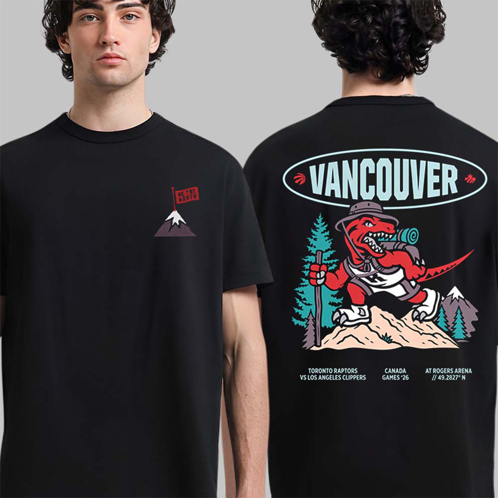 Toronto Raptors Vancouver Canada Games T-Shirt 2026 Toronto Raptors Merch Basketball Fan Gear 1 - Unicasport Toronto Raptors Vancouver Canada Games T-Shirt 2026 Toronto Raptors Merch Basketball Fan Gear