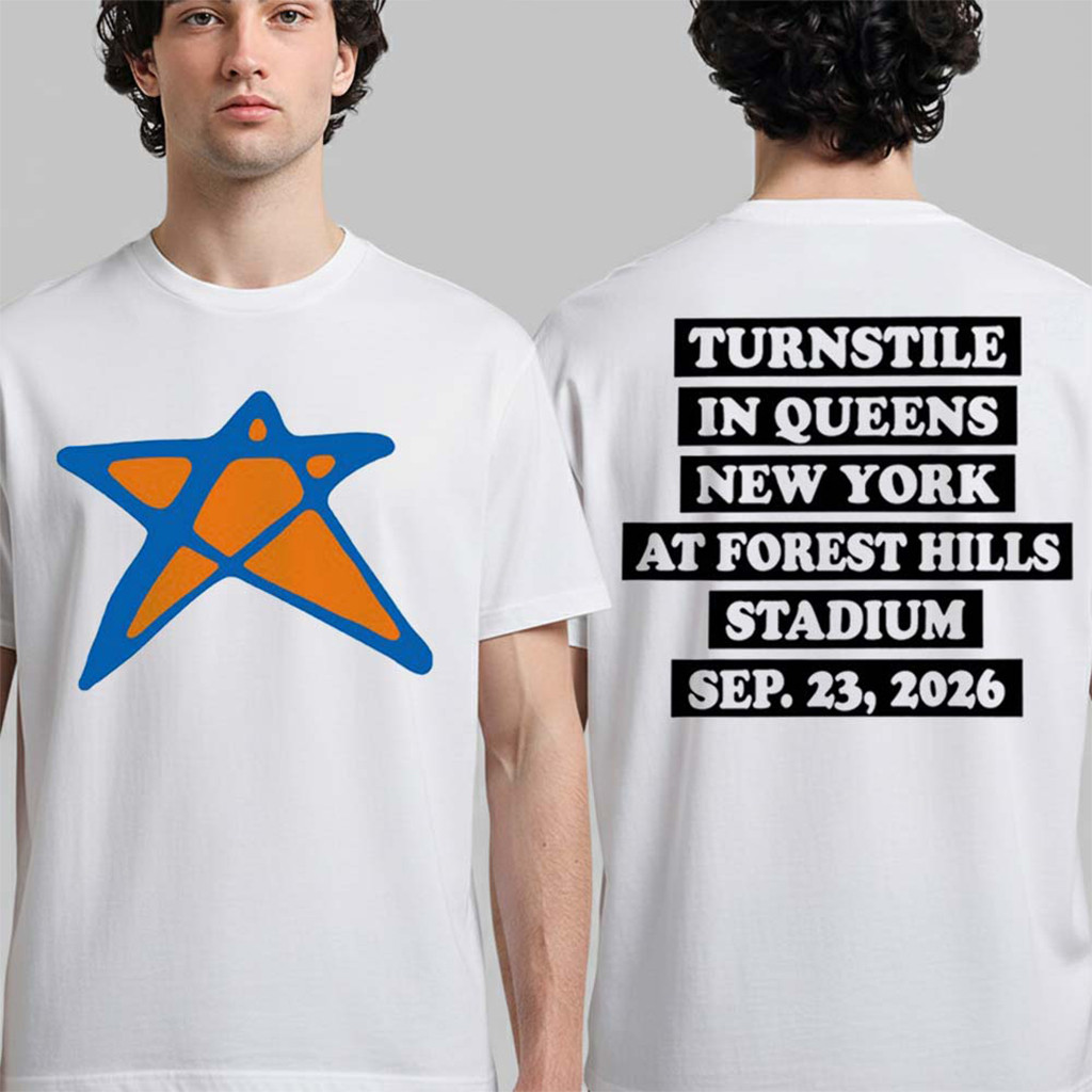 Turnstile Queens New York 2026 Event T-Shirt At Forest Hills Stadium Sep 23 Tee Turnstile Merch 1 - Unicasport Turnstile Queens New York 2026 Event T-Shirt At Forest Hills Stadium Sep 23 Tee Turnstile Merch