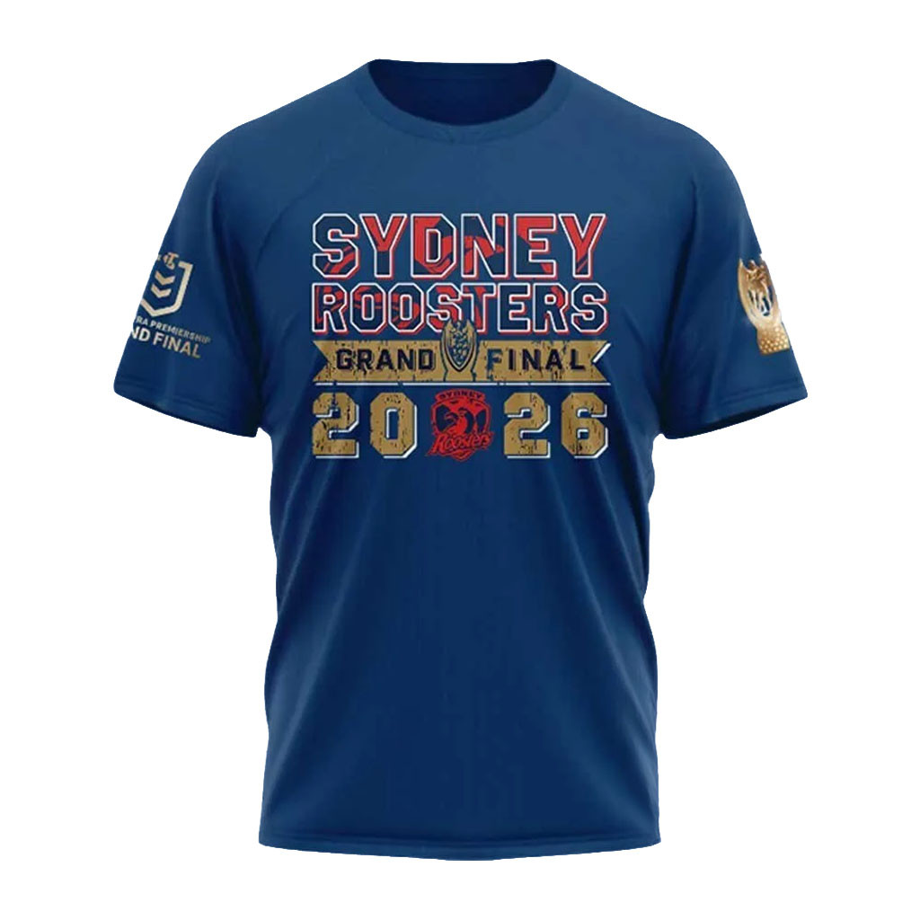 Sydney Roosters 2026 Grand Final NRL Shirt Sydney Roosters Merch Gifts For Husband 1 - Unicasport Sydney Roosters 2026 Grand Final NRL Shirt Sydney Roosters Merch Gifts For Husband