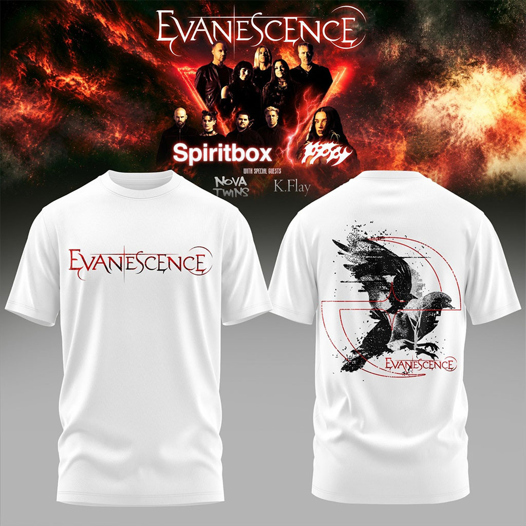 Evnscns Spiritbox Tour 2026 Shirt Evanescence Merch Live Music Tour Clothing Gifts For Rock Fans 1 - Unicasport Evnscns Spiritbox Tour 2026 Shirt Evanescence Merch Live Music Tour Clothing Gifts For Rock Fans