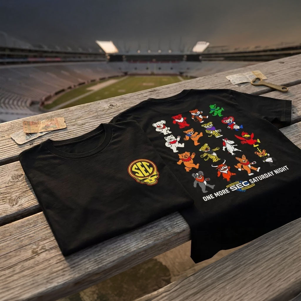 Southeastern Conference SEC Grateful Dead Shirt One More Saturday Night Tee Fan Merch Gifts 1 - Unicasport Southeastern Conference SEC Grateful Dead Shirt One More Saturday Night Tee Fan Merch Gifts