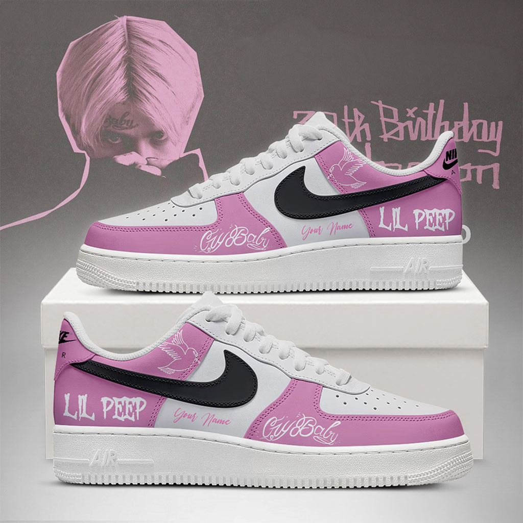 Personalized Lil Peep 30th Birthday Celebration 2026 Sneakers Lil Peep Tour Merch Rap Fan Gifts 1 - Unicasport Personalized Lil Peep 30th Birthday Celebration 2026 Sneakers Lil Peep Tour Merch Rap Fan Gifts