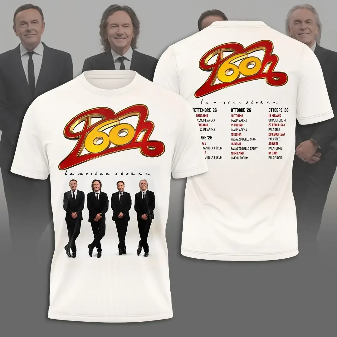 Pooh 60th Anniversary Tour Dates T-Shirt White Pooh Band Merch Best Gift For Music Lovers