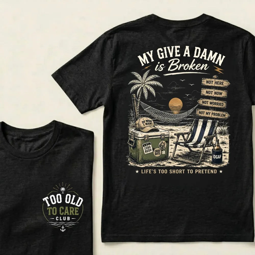 Too Old To Care Club T-Shirt Beach Vibe Badass Old Man Shirt Gifts For Grandpa 1 - Unicasport Too Old To Care Club T-Shirt Beach Vibe Badass Old Man Shirt Gifts For Grandpa