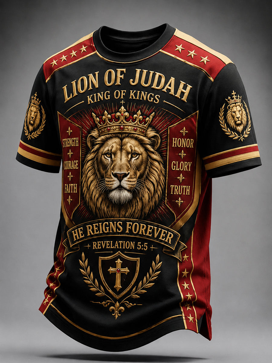 Lion Of Judah King Of Kings T-Shirt Bible Quotes Shirts Christian Gifts For Husband 1 - Unicasport Lion Of Judah King Of Kings T-Shirt Bible Quotes Shirts Christian Gifts For Husband