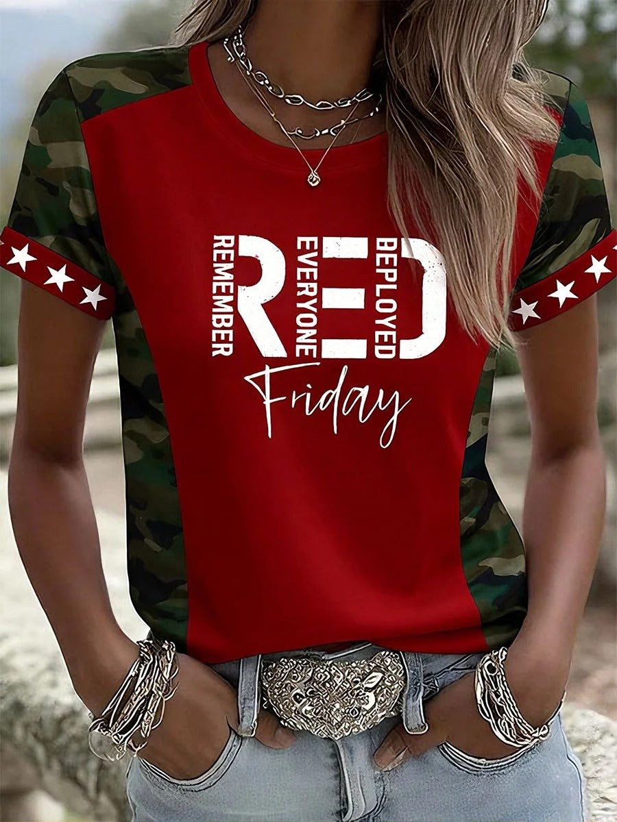 Red Friday T-Shirt Remember Everyone Deployed Shirt Veteran Tribute Gifts For Mom 1 - Unicasport Red Friday T-Shirt Remember Everyone Deployed Shirt Veteran Tribute Gifts For Mom