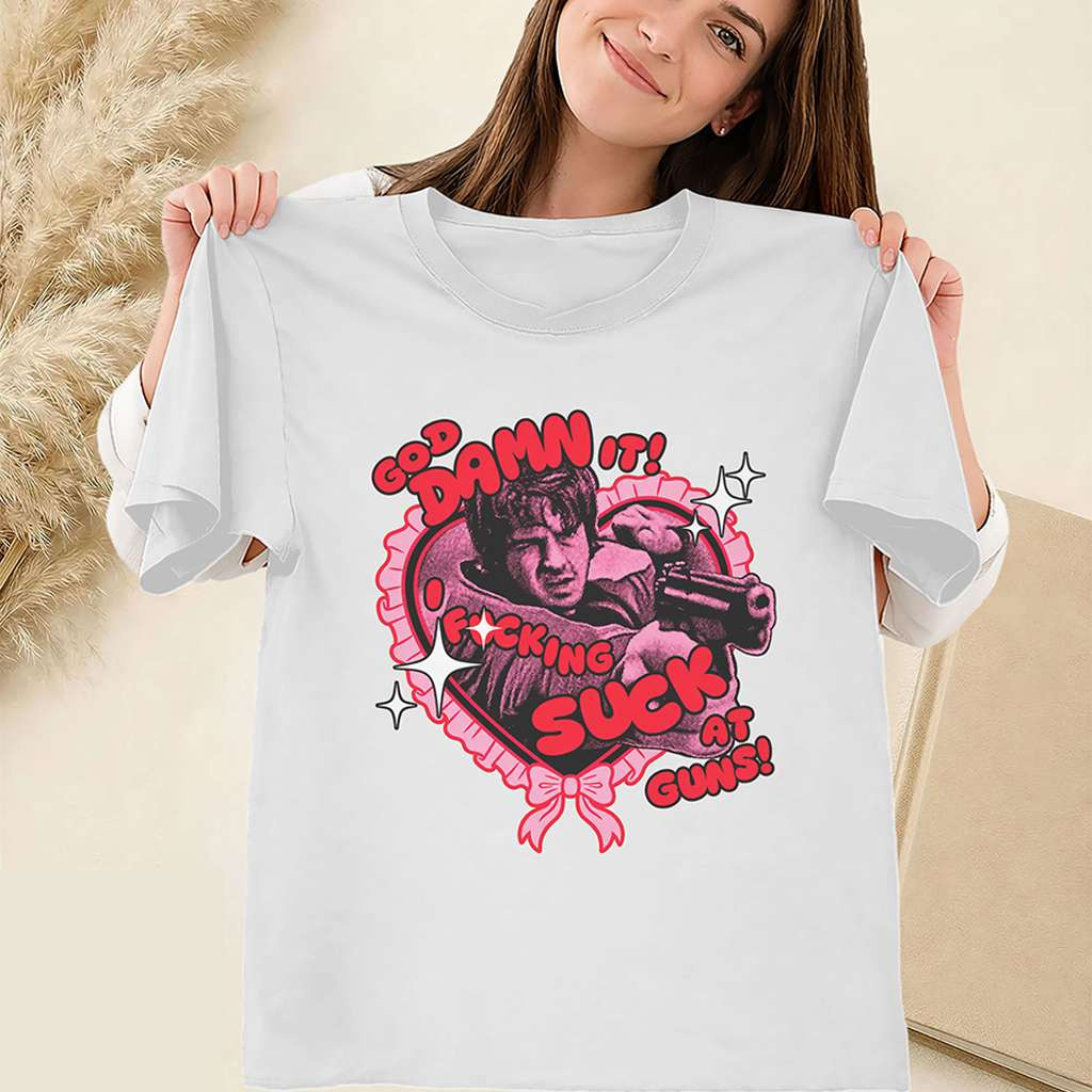 Resident Evil Bryan Shirt 2026 Movie Survival Horror T-Shirt God Damn It I Fcking Suck At Guns 1 - Unicasport Resident Evil Bryan Shirt 2026 Movie Survival Horror T-Shirt God Damn It I Fcking Suck At Guns