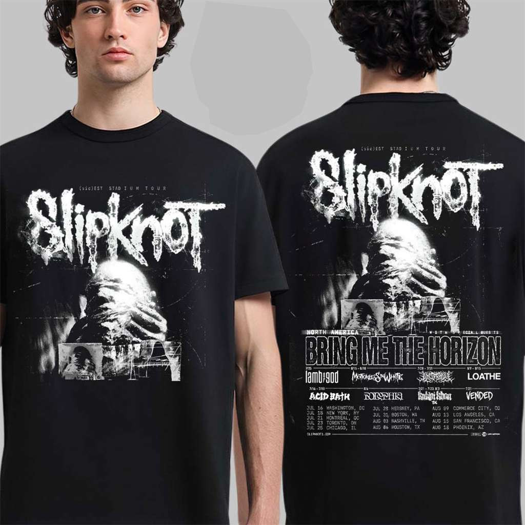 Slipknot North America 2027 sicest Stadium Tour Schedule Dates T-Shirt Slipknot Merch Gifts 1 - Unicasport Slipknot North America 2027 sicest Stadium Tour Schedule Dates T-Shirt Slipknot Merch Gifts