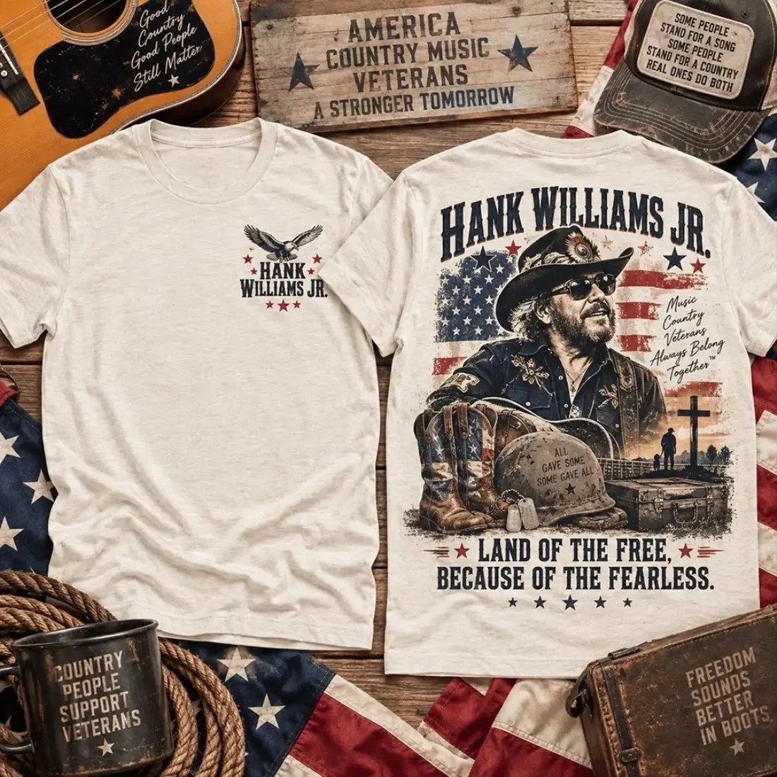 Hank Williams Jr American Freedom Country T-Shirt Hank Williams Jr Merch Music Fans Gifts 1 - Unicasport Hank Williams Jr American Freedom Country T-Shirt Hank Williams Jr Merch Music Fans Gifts