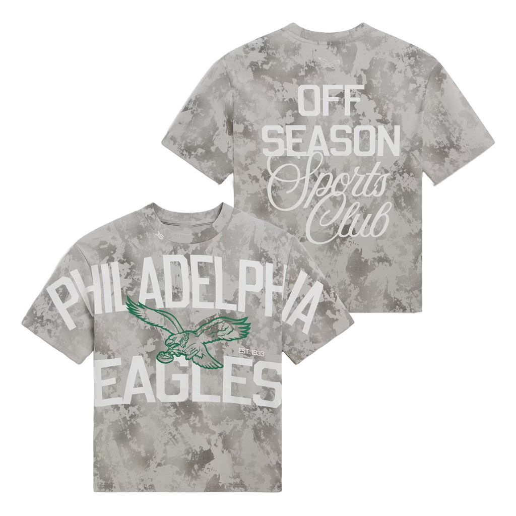Philadelphia Eagles Off Season x NFL Merch 2026 Philadelphia Football Gray Camo Shirt Fan Gear 1 - Unicasport Philadelphia Eagles Off Season x NFL Merch 2026 Philadelphia Football Gray Camo Shirt Fan Gear