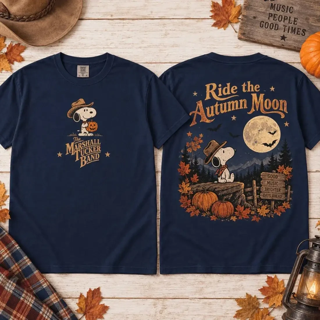 Snoopy Marshall Tucker Band Southern Rock Halloween T-Shirt The Marshall Tucker Band Merch 1 - Unicasport Snoopy Marshall Tucker Band Southern Rock Halloween T-Shirt The Marshall Tucker Band Merch