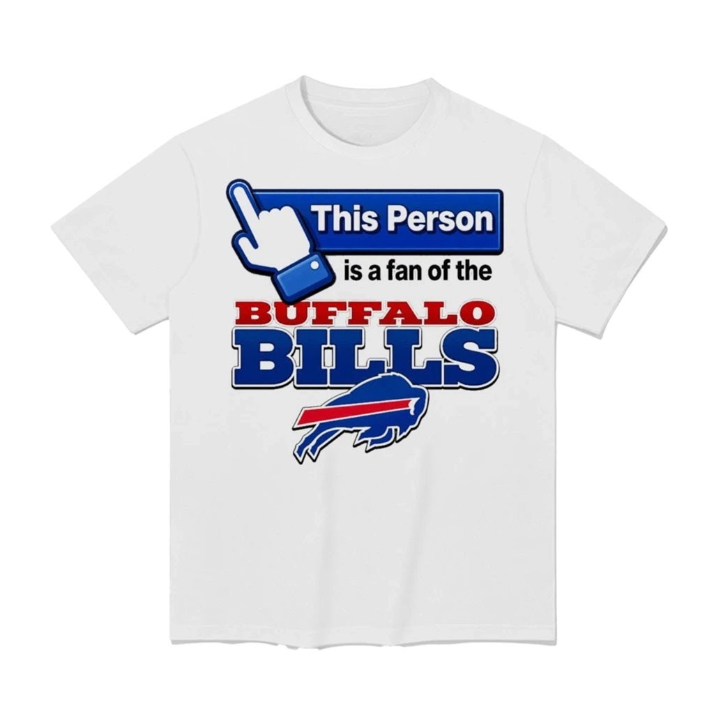 This Person Is A Fan Of The Buffalo Bills T-Shirt Football Team Finger Pointing 2026 Tee 1 - Unicasport This Person Is A Fan Of The Buffalo Bills T-Shirt Football Team Finger Pointing 2026 Tee