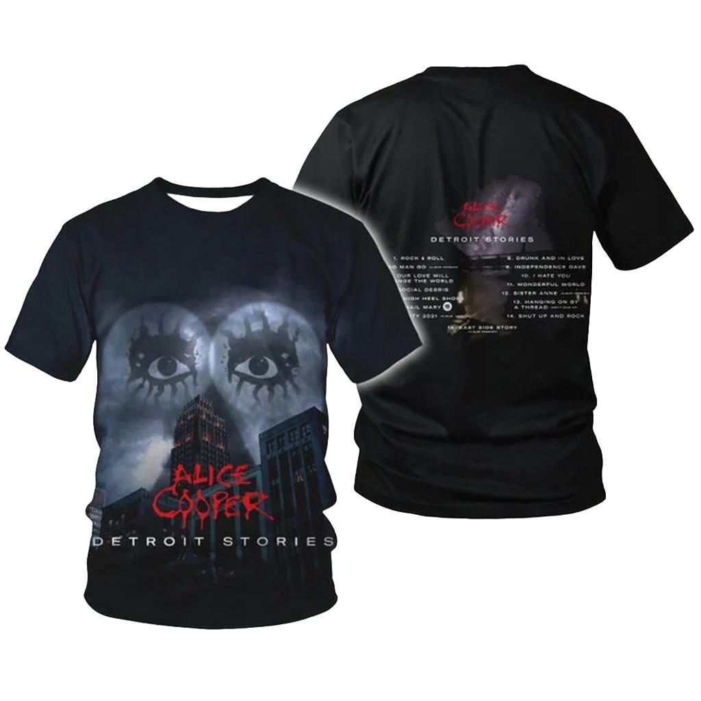 Alice Cooper Merch 2026 Detroit Stories T-Shirt Music Gifts For Music Lovers 1 - Unicasport Alice Cooper Merch 2026 Detroit Stories T-Shirt Music Gifts For Music Lovers