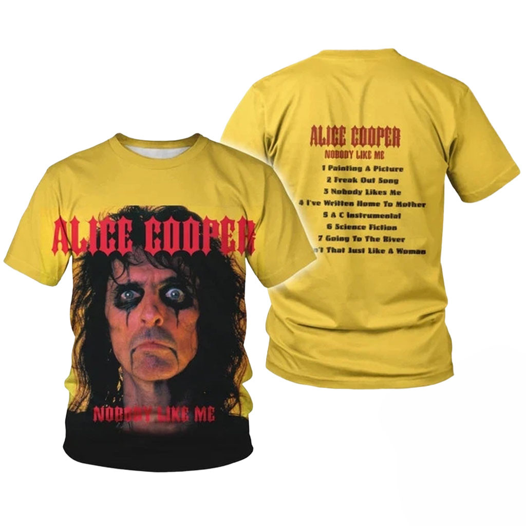Alice Cooper Merch 2026 Nobody Likes Me T-Shirt Cool Gifts For Music Lovers 1 - Unicasport Alice Cooper Merch 2026 Nobody Likes Me T-Shirt Cool Gifts For Music Lovers