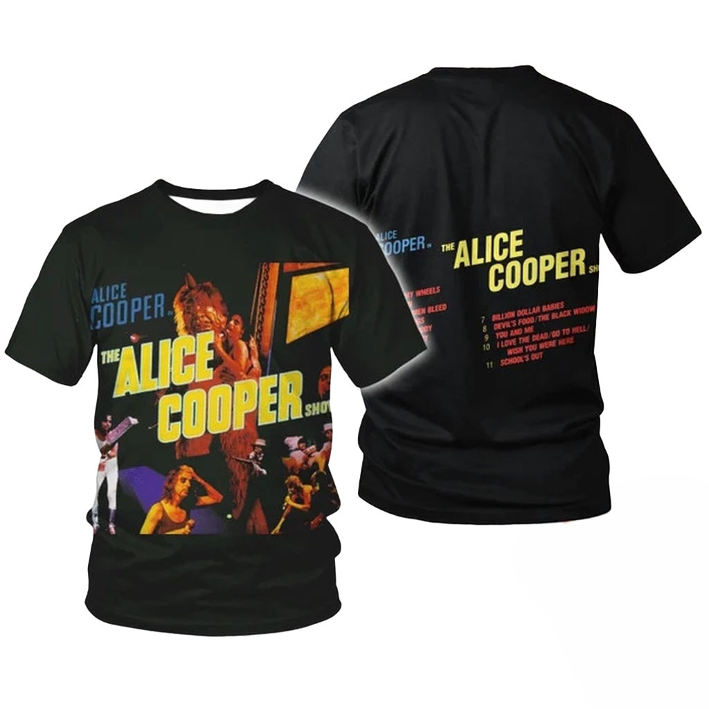 Alice Cooper Merch 2026 The Alice Cooper Show T-Shirt Gift For Music Lover 1 - Unicasport Alice Cooper Merch 2026 The Alice Cooper Show T-Shirt Gift For Music Lover