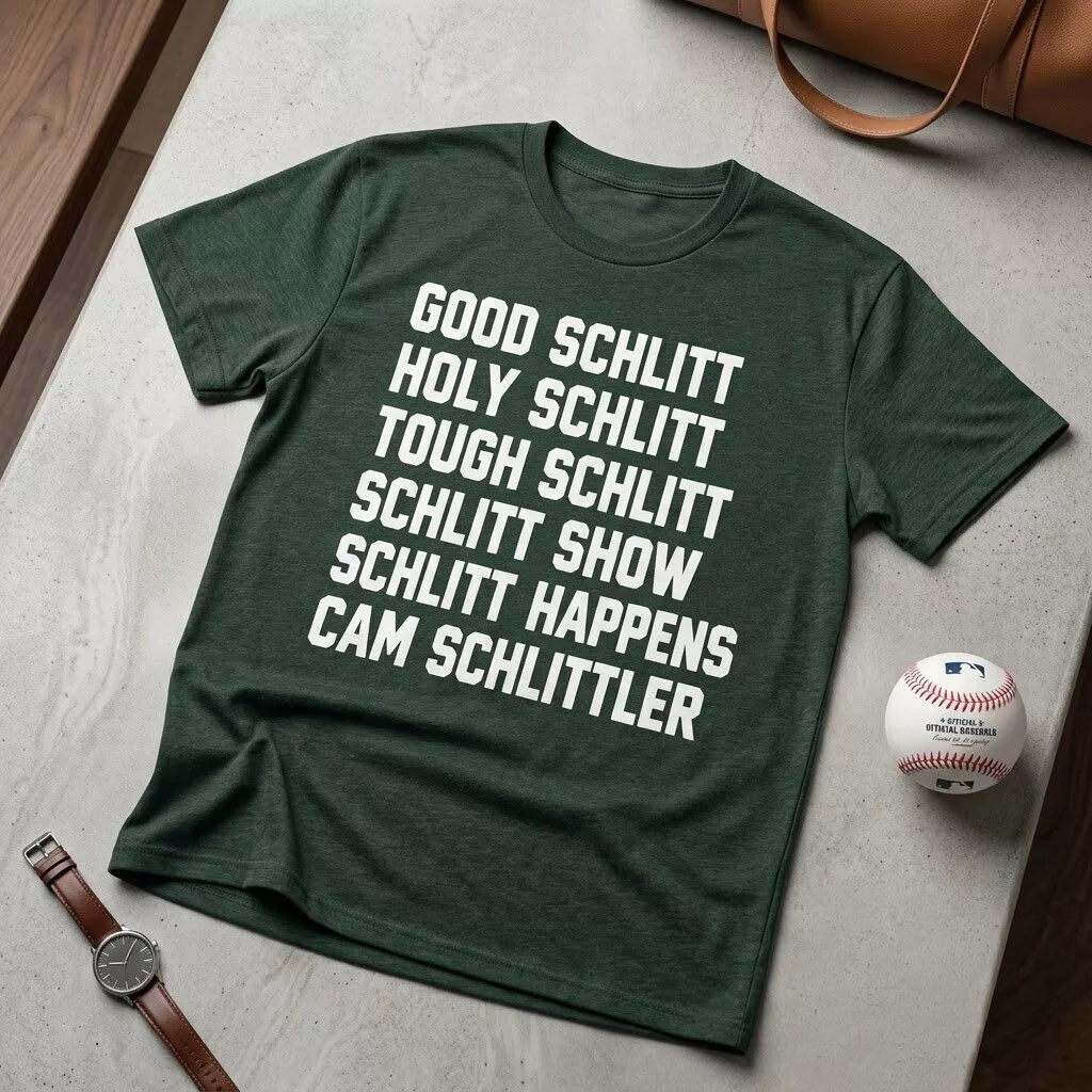 Max Fried Good Schlitt Holy Schlitt Tough Schlitt Cam Schlittler Shirt At 2026 AL Wild Card Tee 1 - Unicasport Max Fried Good Schlitt Holy Schlitt Tough Schlitt Cam Schlittler Shirt At 2026 AL Wild Card Tee