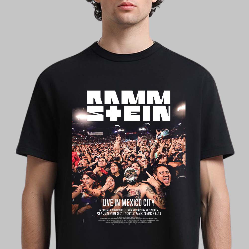Rammstein Merch Live In Mexico City In Cinemas Worldwide Shirt Event Outfits Gifts For Men 1 - Unicasport Rammstein Merch Live In Mexico City In Cinemas Worldwide Shirt Event Outfits Gifts For Men