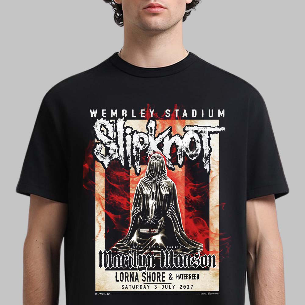 Slipknot Merch Wembley Stadium Marilyn Manson Lorna Shore And Hatebreed Shirt Gifts Ideas 1 - Unicasport Slipknot Merch Wembley Stadium Marilyn Manson Lorna Shore And Hatebreed Shirt Gifts Ideas