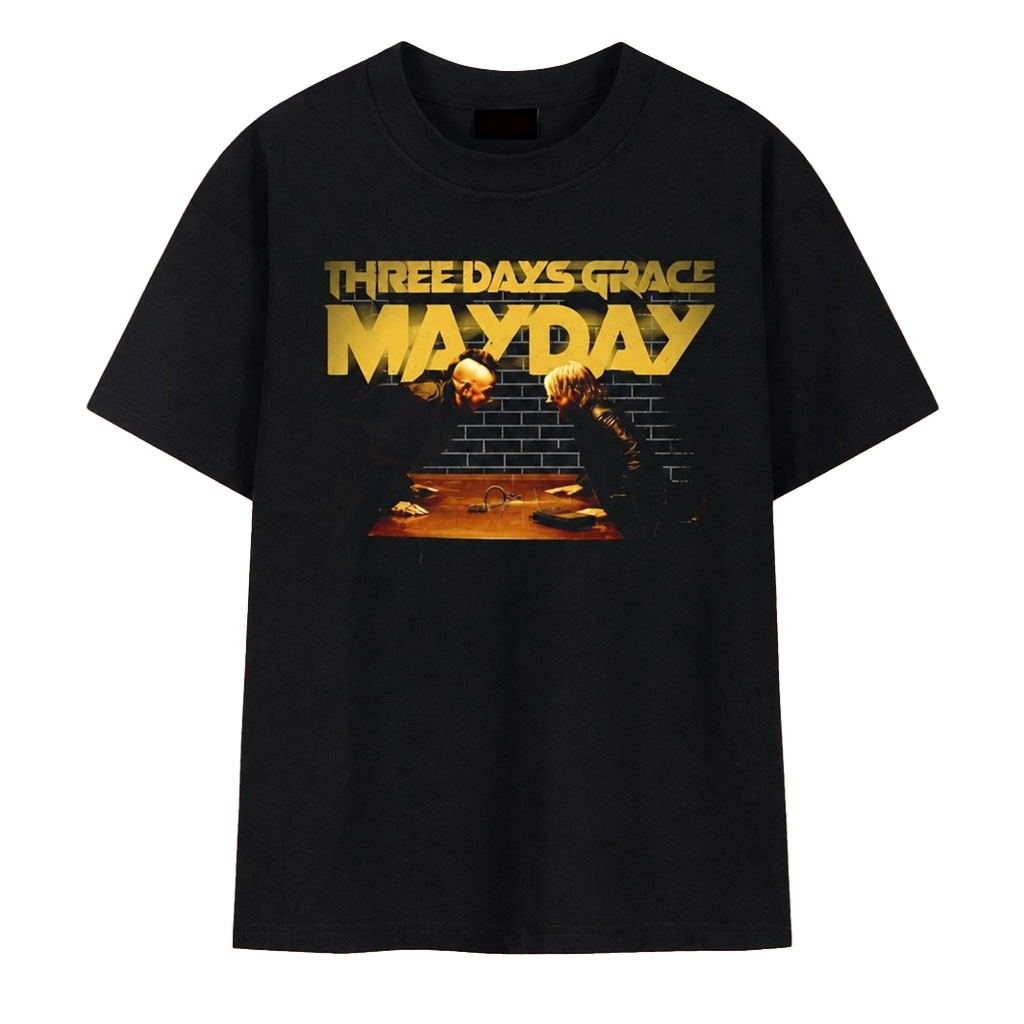 Three Days Grace Mayday Single Band T-Shirt Three Days Grace Merch Gift For Fans 1 - Unicasport Three Days Grace Mayday Single Band T-Shirt Three Days Grace Merch Gift For Fans