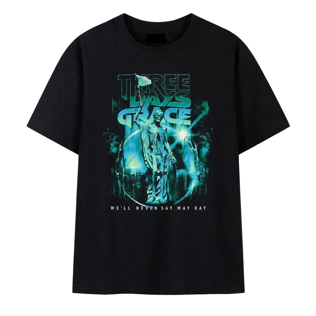 Three Days Grace Statue We'll Never Say Mayday T-Shirt Three Days Grace Merch Music Fan Gifts 1 - Unicasport Three Days Grace Statue We'll Never Say Mayday T-Shirt Three Days Grace Merch Music Fan Gifts