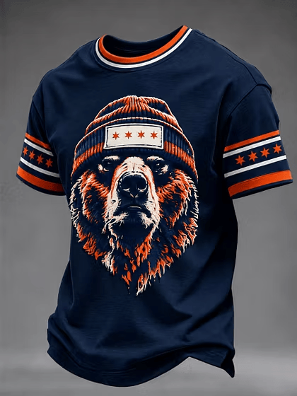 Chicago Bears Merch Chicago Football Lover T-Shirt Perfect Gift For Football Fans 1 - Unicasport Chicago Bears Merch Chicago Football Lover T-Shirt Perfect Gift For Football Fans