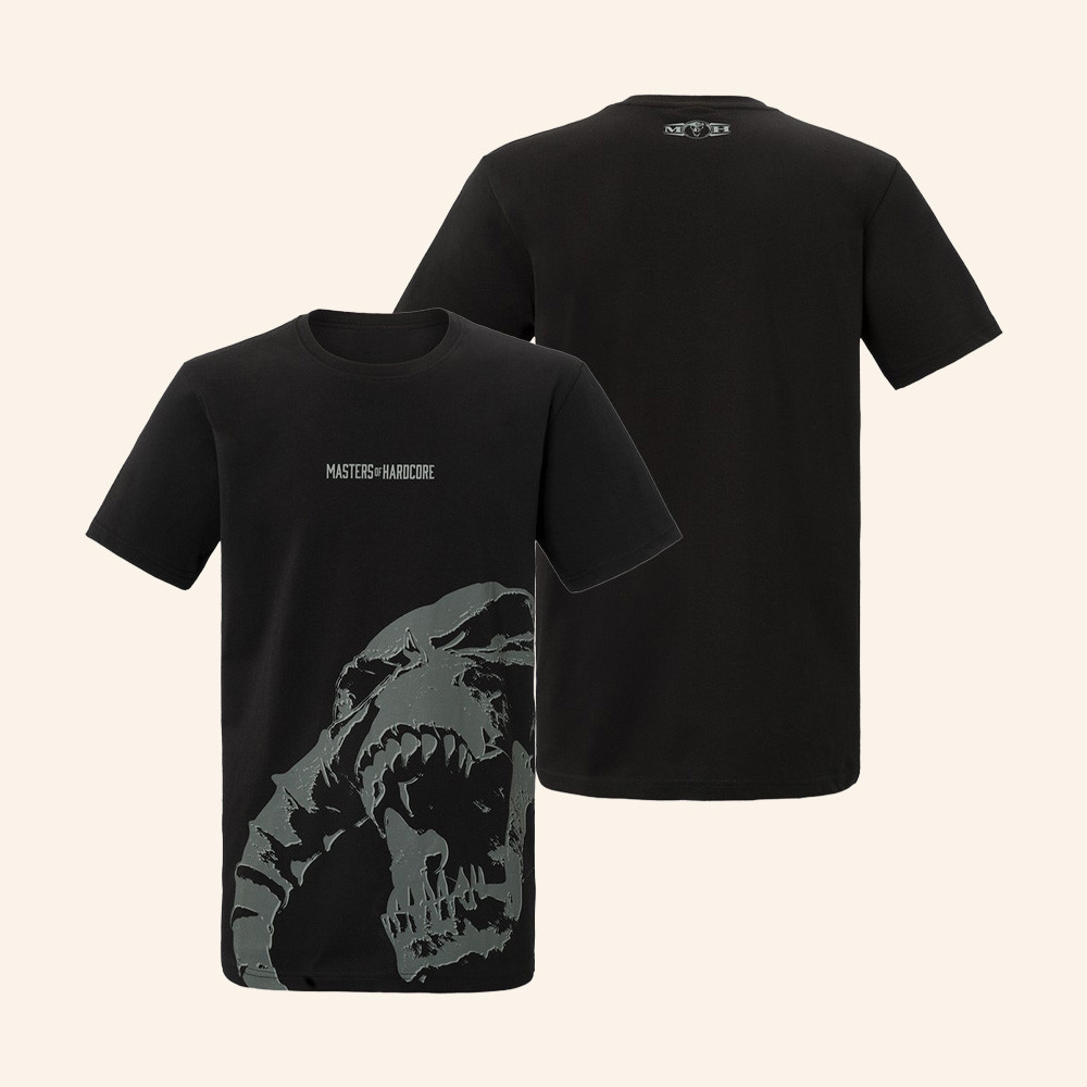 Masters Of Hardcore Merch MOH Zoomed Skull Shirt Holiday Apparel Gifts For Men