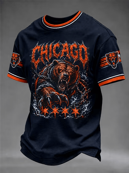 Chicago Bears Merch Chicago Football T-Shirt Perfect Gift For Best Friends 1 - Unicasport Chicago Bears Merch Chicago Football T-Shirt Perfect Gift For Best Friends