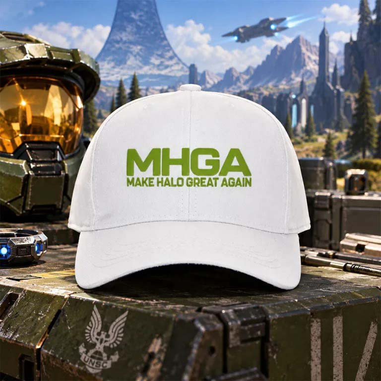 MHGA Make Halo Great Again Baseball Cap Great Gift For Best Friends