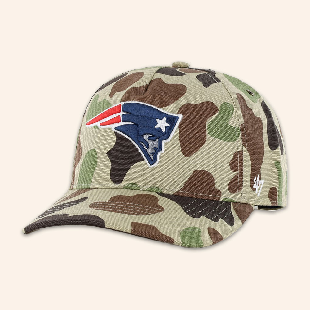 New England Patriots Merch X 47 Hat Duck Camo Hat Football Teams Cap Gifts For Patriots Fans 1 - Unicasport New England Patriots Merch X 47 Hat Duck Camo Hat Football Teams Cap Gifts For Patriots Fans