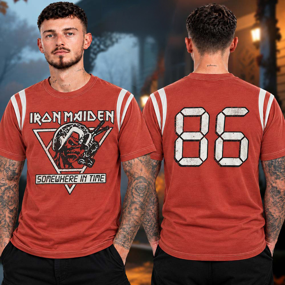 Iron Maiden Merch Somewhere In Time 40th Anniversary Shirt Metal Concert Clothes Fans Gifts 1 - Unicasport Iron Maiden Merch Somewhere In Time 40th Anniversary Shirt Metal Concert Clothes Fans Gifts
