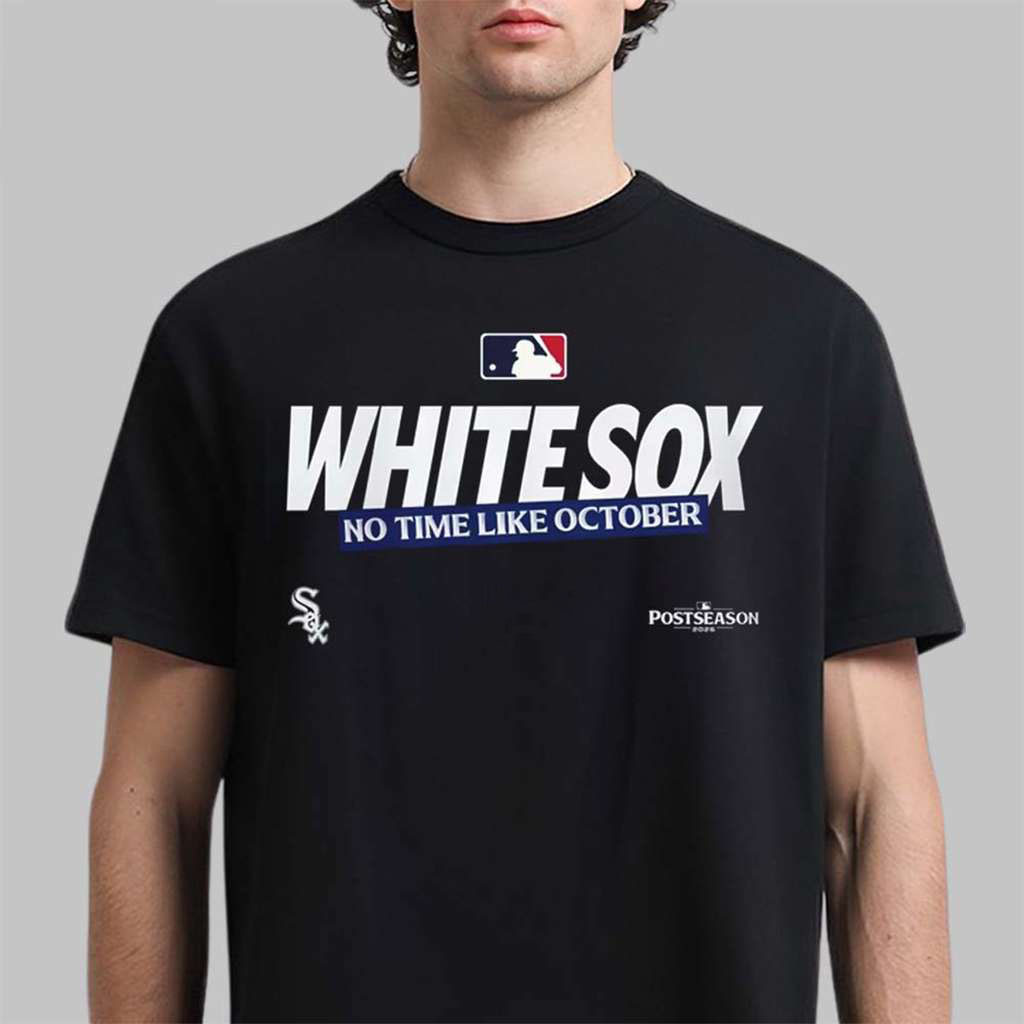 Chicago White Sox Merch 2026 Postseason Legend No Time Like October T-Shirt Baseball Fan Gifts 1 - Unicasport Chicago White Sox Merch 2026 Postseason Legend No Time Like October T-Shirt Baseball Fan Gifts
