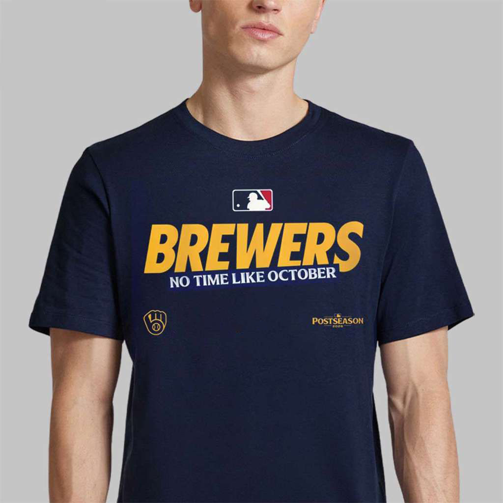 Milwaukee Brewers Merch 2026 Postseason Legend No Time Like October T-Shirt Baseball Gifts 1 - Unicasport Milwaukee Brewers Merch 2026 Postseason Legend No Time Like October T-Shirt Baseball Gifts