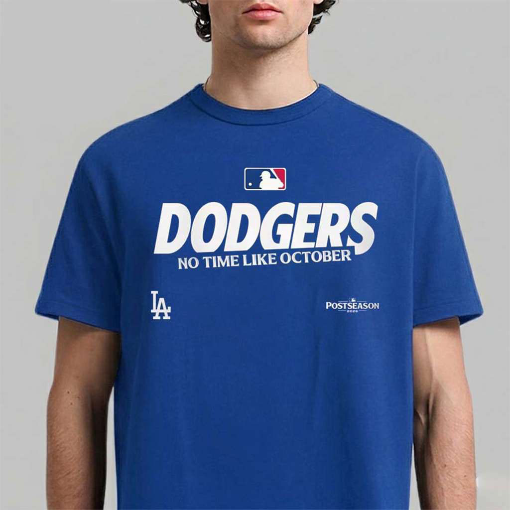Los Angeles Dodgers Merch 2026 Postseason Legend No Time Like October T-Shirt Baseball Fan Gear 1 - Unicasport Los Angeles Dodgers Merch 2026 Postseason Legend No Time Like October T-Shirt Baseball Fan Gear