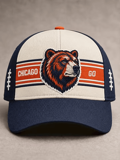 Chicago Bears Merch Chicago Go Football Baseball Cap Great Holiday For Friends 1 - Unicasport Chicago Bears Merch Chicago Go Football Baseball Cap Great Holiday For Friends