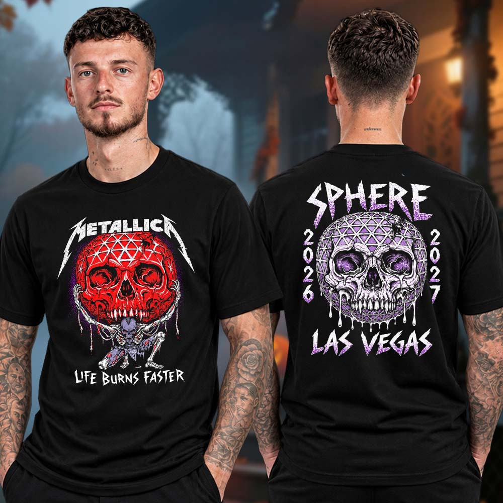 Metallica Merch Life Burns Faster Carrying T-Shirt Gift For Metallica Lover 1 - Unicasport Metallica Merch Life Burns Faster Carrying T-Shirt Gift For Metallica Lover