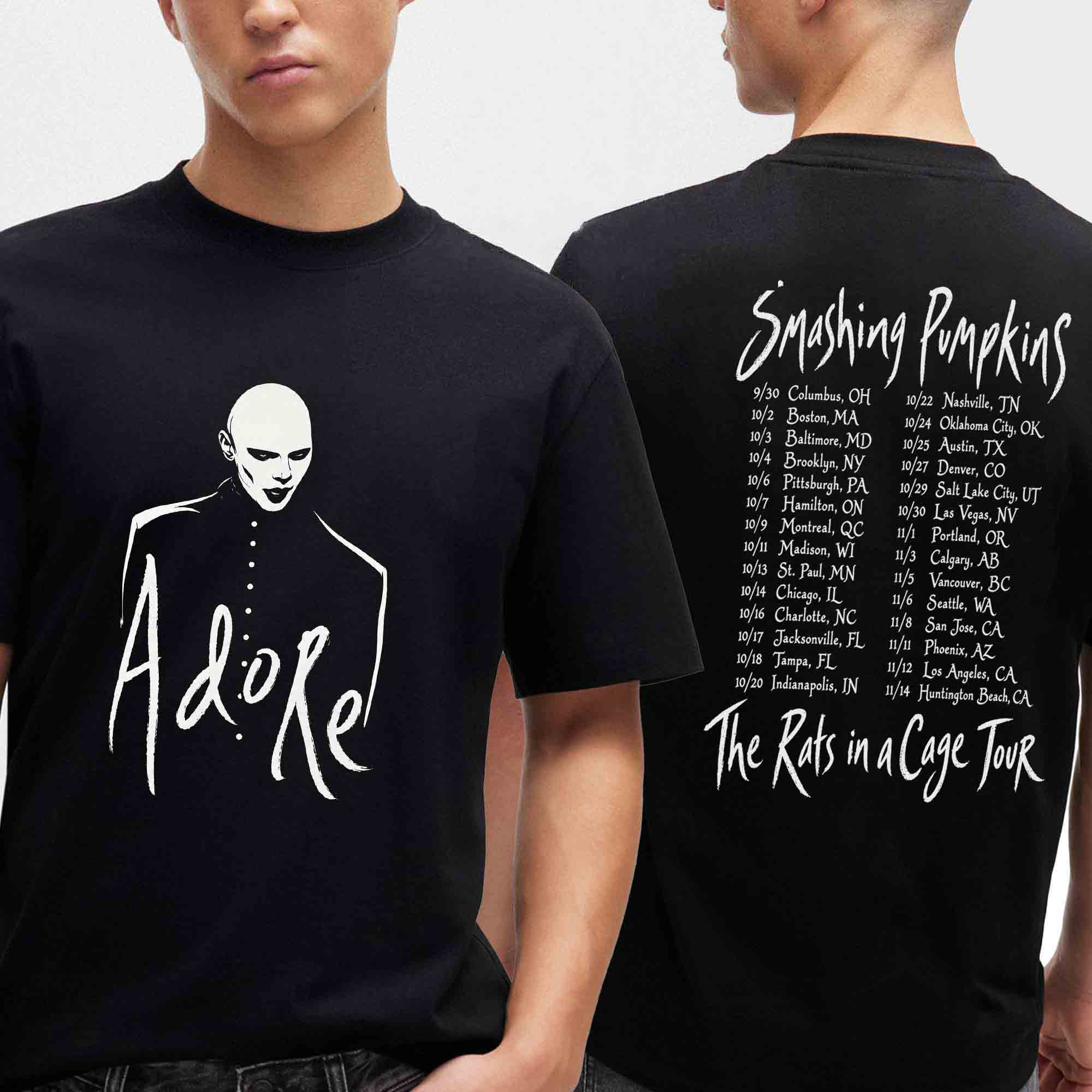 The Smashing Pumpkins Merch 2026 Tour Dates Rats In A Cage T-Shirt Gift For Alternative Rock Lover 1 - Unicasport The Smashing Pumpkins Merch 2026 Tour Dates Rats In A Cage T-Shirt Gift For Alternative Rock Lover