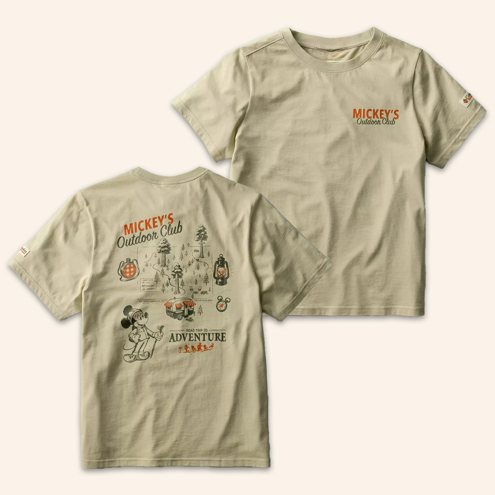 Disney Store Merch Mickey Mouse Outdoor Club Shirt Mickey Apparel Disney Lovers Gifts 1 - Unicasport Disney Store Merch Mickey Mouse Outdoor Club Shirt Mickey Apparel Disney Lovers Gifts