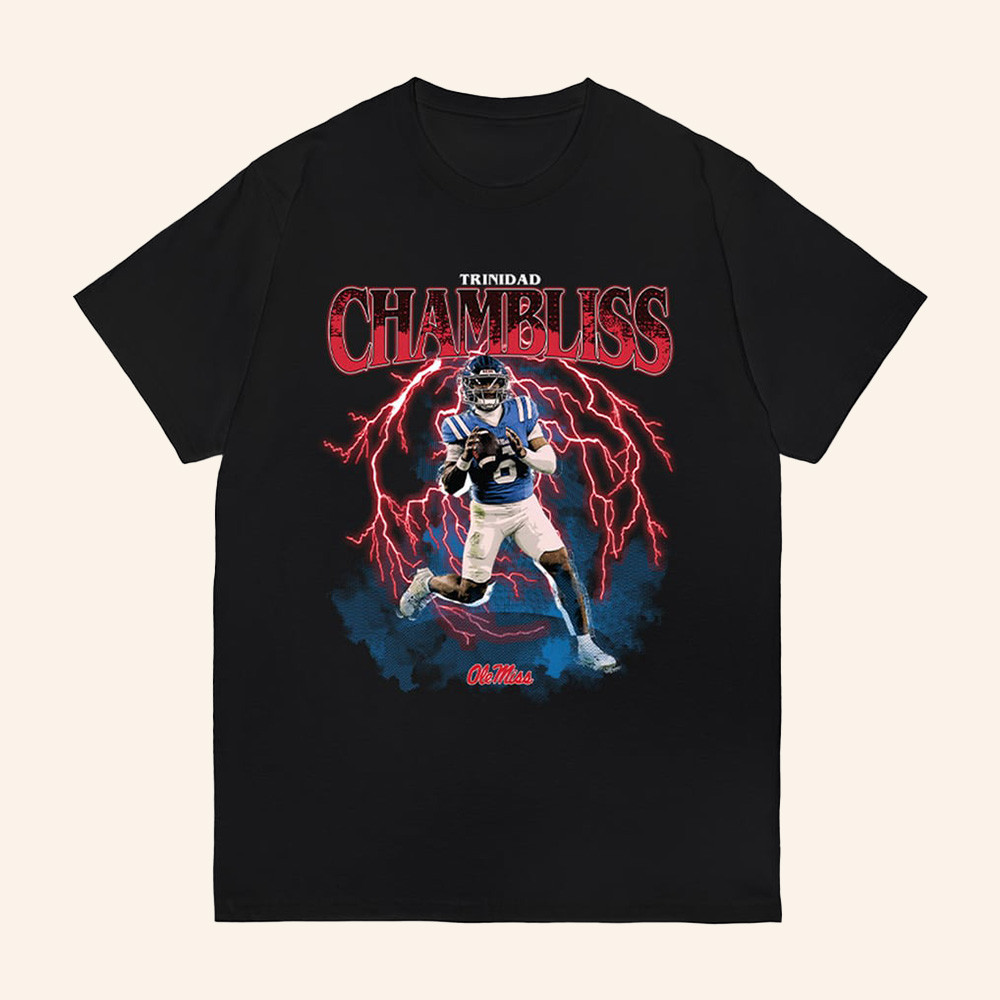 Trinidad Chambliss Ole Miss Rebels Graphic Shirt NCAA Football Apparel Trinidad Fans Gifts 1 - Unicasport Trinidad Chambliss Ole Miss Rebels Graphic Shirt NCAA Football Apparel Trinidad Fans Gifts
