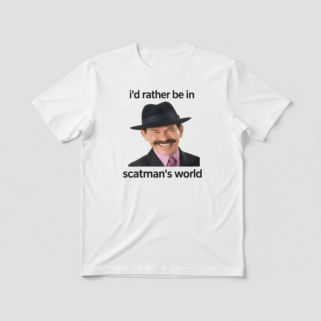 2026 Scatman John I'd Rather Be In Scatman's World T-Shirt Gift For Music Lovers 1 - Unicasport 2026 Scatman John I'd Rather Be In Scatman's World T-Shirt Gift For Music Lovers