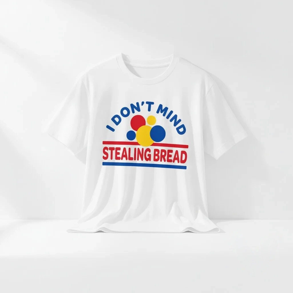 I Don't Mind Stealing Bread Shirt Funny Vintage Tee Humorous Gifts For Friends