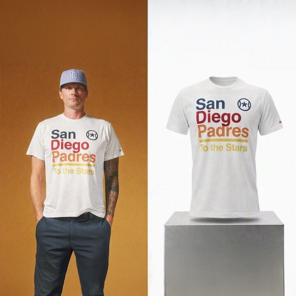 2026 Tom Delonge X San Diego Padres X To The Stars T-Shirt Gift Ideas For Baseball Fans 1 - Unicasport 2026 Tom Delonge X San Diego Padres X To The Stars T-Shirt Gift Ideas For Baseball Fans