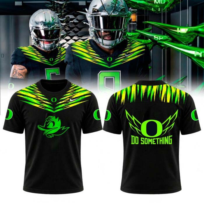 Oregon Ducks Merch Do Something T-Shirt Great Gift For Football Fans 1 - Unicasport Oregon Ducks Merch Do Something T-Shirt Great Gift For Football Fans