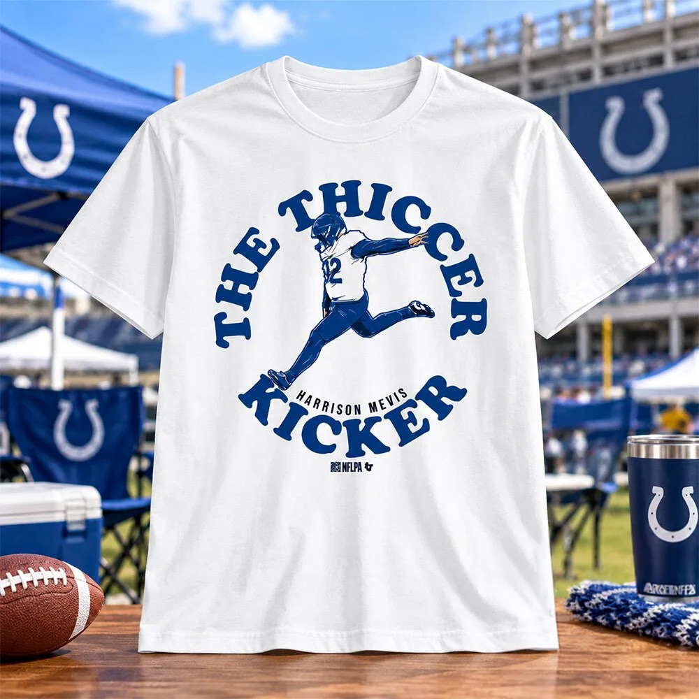 Harrison Mevis The Thiccer Kicker Shirt Thiccer Kicker Merch Gifts For Harrison Mevis Fans 1 - Unicasport Harrison Mevis The Thiccer Kicker Shirt Thiccer Kicker Merch Gifts For Harrison Mevis Fans