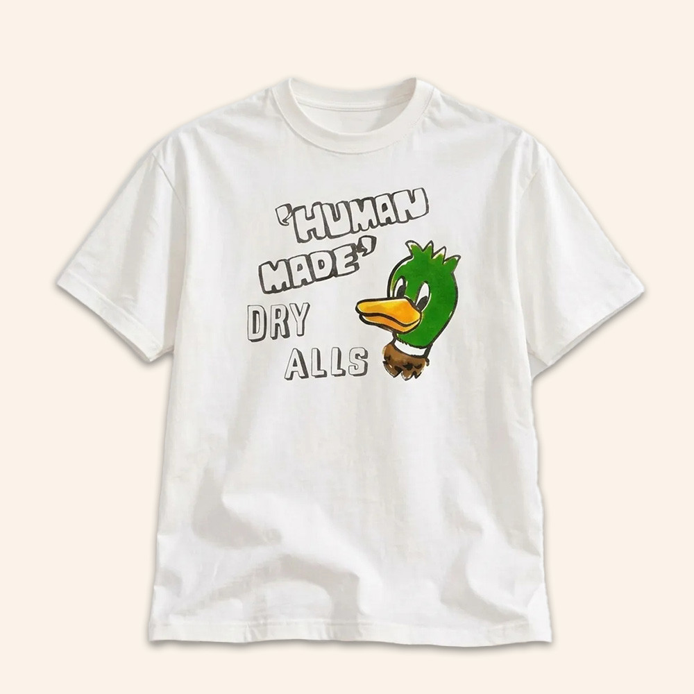 JHope Human Made Green Mallard Duck Shirt BTS Merch JHope Outfits Gifts For Army