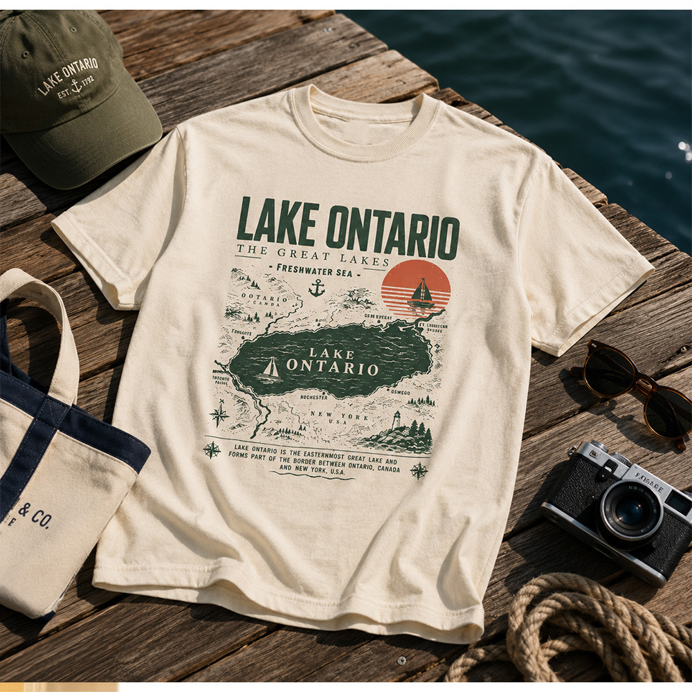 Lake Ontario Vintage Shirt The Great Lake Memorial Shirt Unique Gifts For Husband 1 - Unicasport Lake Ontario Vintage Shirt The Great Lake Memorial Shirt Unique Gifts For Husband